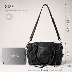 Mini City Tote Bag Vegan Tote Bags Women'S Hobo Bags Purse Handbag Shoulder Bag with Adjustable Strap Crossbody Bag