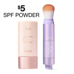 Tarte Summer Skin Essentials - CC Color-Correcting Tinted Serum + Creaseless Setting Powder