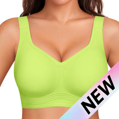 OEAK Women Jelly Bras Wirefree Full Coverage No Underwire Everyday Bras Comfortable Wireless Padded Tshirt Bra