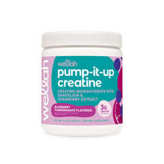 Wellah Nutrition Creatine Monohydrate - 50 Servings, 3G Creatine, Supports Energy, Muscle Recovery & Strength, Cognitive Health Dietary Supplement Powder
