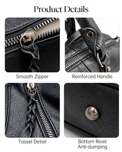 Mini City Tote Bag Vegan Tote Bags Women'S Hobo Bags Purse Handbag Shoulder Bag with Adjustable Strap Crossbody Bag