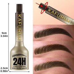 Long Lasting Liquid Eyebrow Pen with Brush, Eye Brow Pens, 1 Count Waterproof, Easy Coloring, Eye Brow Makeup Tool, Eyebrow Makeup Products, Eyebrow Tint Kit, Eyebrow Mascara, Tinted Brow Gel, Eyebrow Dye