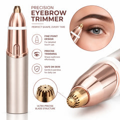 OANVA 2 in 1 Facial & Eyebrow Hair Trimmer for Women, Rechargeable Face Razor, Lip & Peach Fuzz Remover, Precision Eyebrow Shaper, Portable Painless Hair Removal Tool.Summerwins Dealsforyoudays,Summerhairstyles,Dorm Essentials