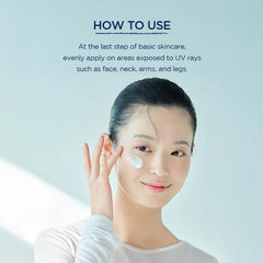 [SKIN1004 Official Shop] Hyalu-Cica Water-Fit Sun Serum UV 50Ml (OTC) - Lightweight Sunscreen for Daily Use, Korean Sunscreen, Watery and Creamy Texture, Sunscreen for Sensitive Skin