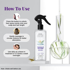 Nature X Science Rosemary Water and Rice Water |100% Natural Extract | Soft & Smooth Hair Non-Greasy & Fast Absorbing | 200 Ml