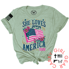 AND AMERICA TOO TEE