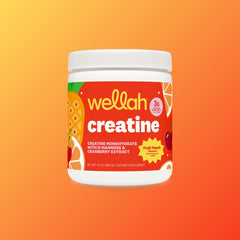 Wellah Nutrition Creatine Monohydrate - 50 Servings, 3G Creatine, Supports Energy, Muscle Recovery & Strength, Cognitive Health Dietary Supplement Powder