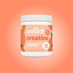 Wellah Nutrition Creatine Monohydrate - 50 Servings, 3G Creatine, Supports Energy, Muscle Recovery & Strength, Cognitive Health Dietary Supplement Powder