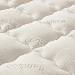 【Bedlore】Bamboo Cooling Mattress Topper with Fitted Sheet, Thick Luxury Comfort Layer, Breathable & Soft on Skin, Deep Pocket Design, Machine Washable, Ideal for Bedroom & Home Use Homeessentials
