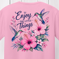 Enjoy The Little Things Hummingbird T-Shirt